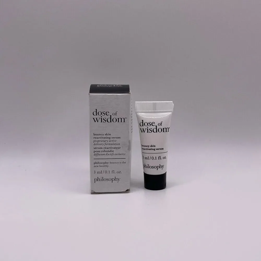 Philosophy Dose Of Wisdom Bouncy Skin Reactivating Mini Face Serum
